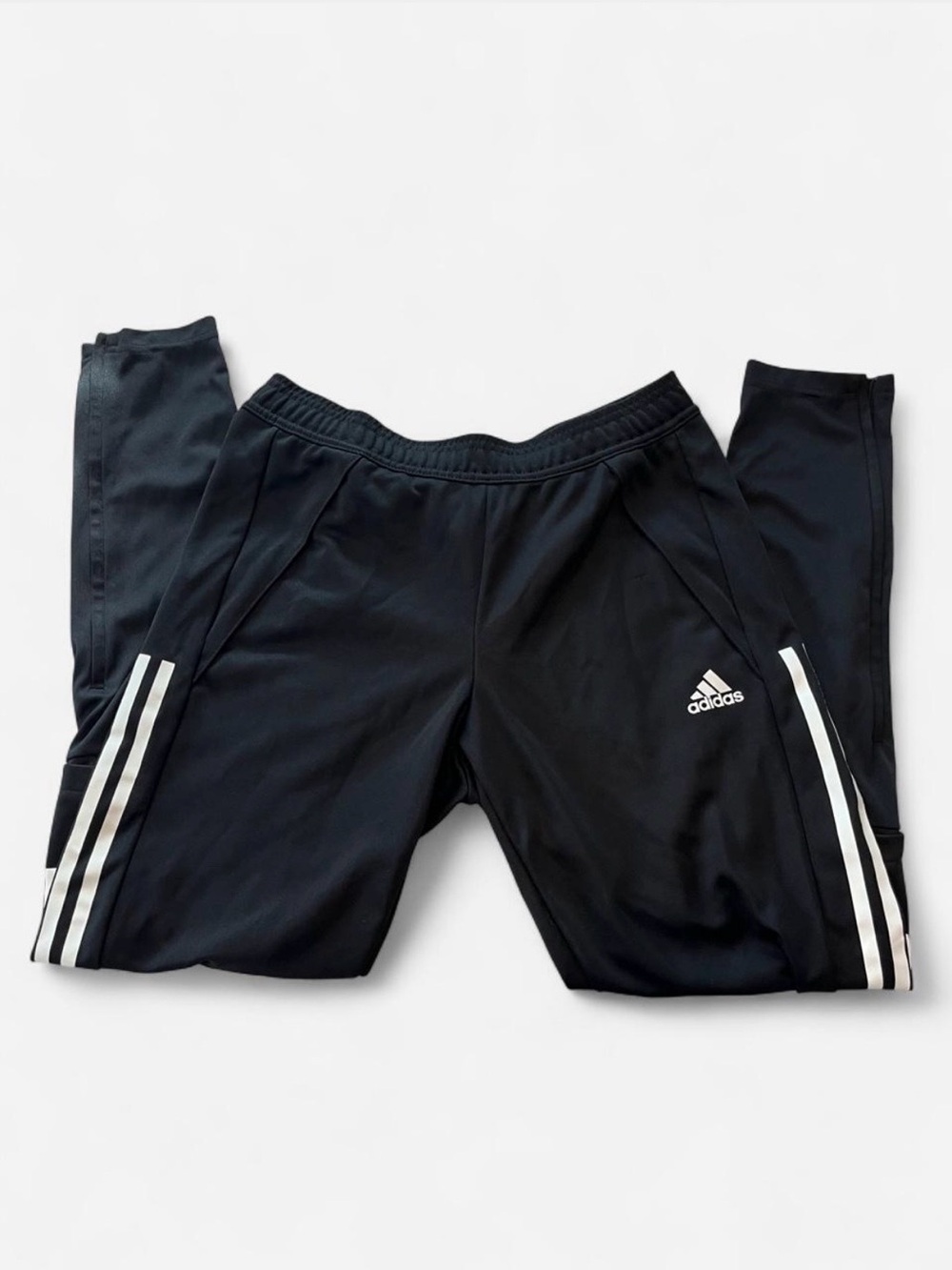 Adidas AEROREADY Black 3-Stripes Track Pants Women’s Medium